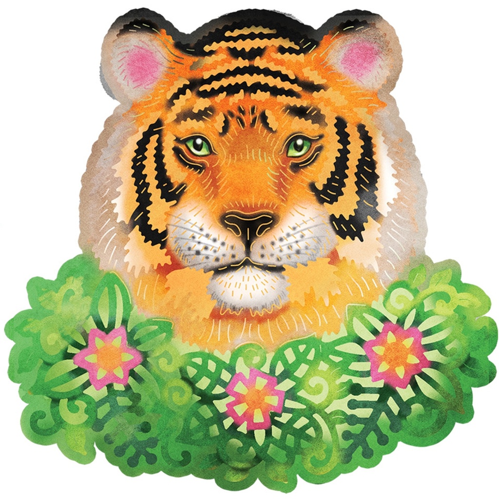 Sweet Dixie Floral Tiger die set