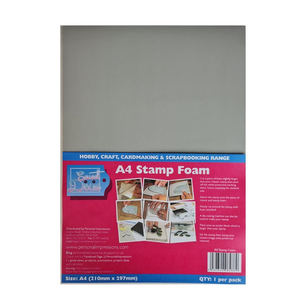 Sweet Dixie Stamp Cling Foam Mount Sheet (A4)