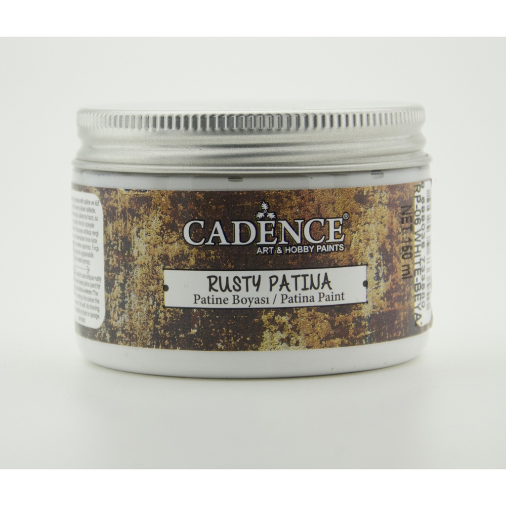 Cadence Rusty Patina Paint - White (150ml)