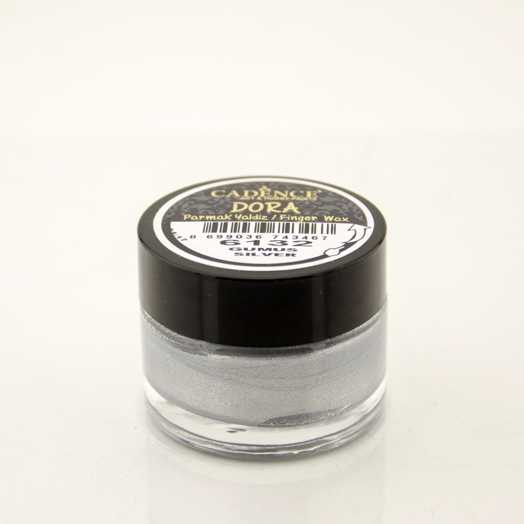 Cadence Dora Metallic Finger Wax - Silver (20ml)