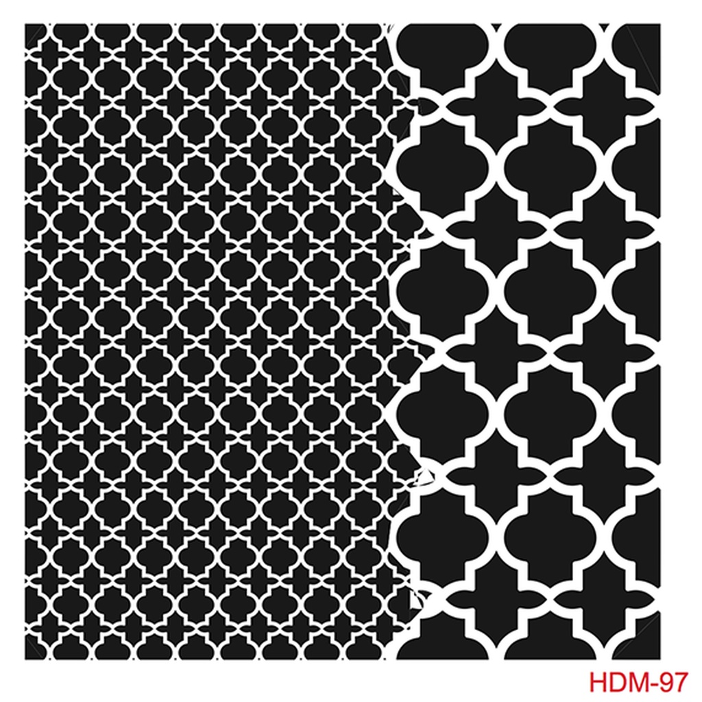 Cadence Midi Stencil - Ornate Trellis (25x25)