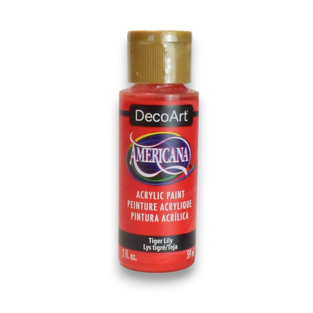 DecoArt Americana Acrylic - Tiger Lily (2oz)