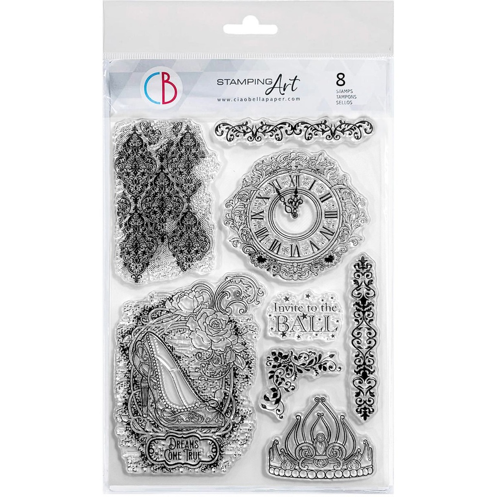 Ciao Bella Paper - Dreams Come True 6"x8" stamp set