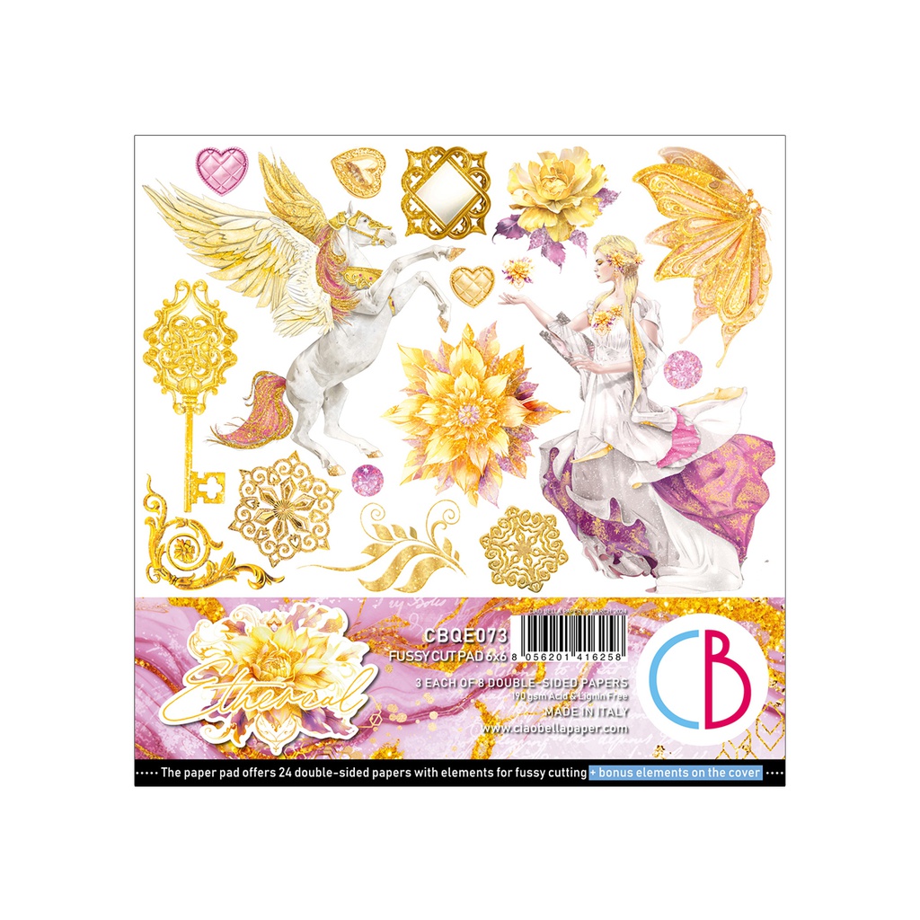 Ciao Bella Paper - Ethereal Fussy Cut Pad (6"x6")