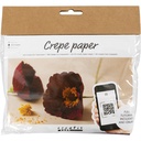 Creativ - Crepe Paper Mini Craft Kit  - Poppies