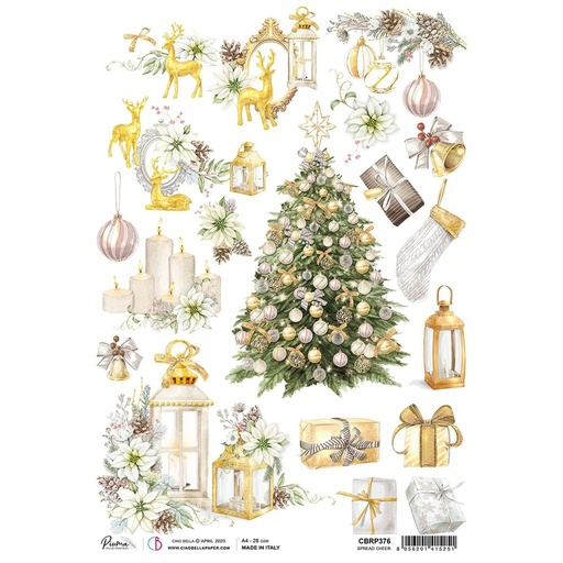 Spread Cheer - Ciao Bella Piuma Rice Paper A4 - 5 Pack