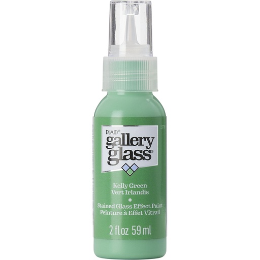 Plaid - Gallery Glass - 2oz - Kelly Green