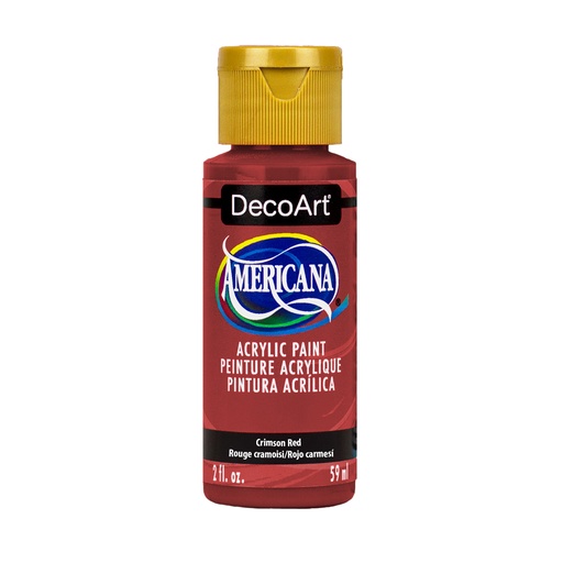 Crimson Red Decoart Americana Acrylic 2oz 