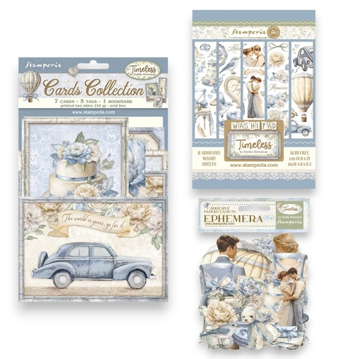 Stamperia Timeless Cards & More Selection
