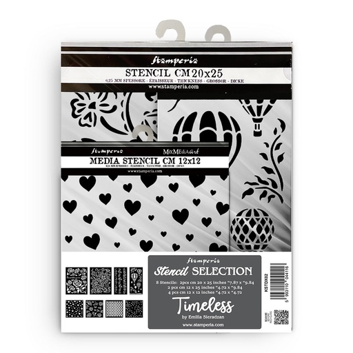 Stamperia Timeless Stencil Assortment