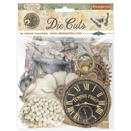 Stamperia - Gardens of Time - Die Cuts