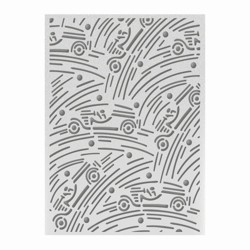Ultimate Crafts Swingers Embossing Folder (5x7")
