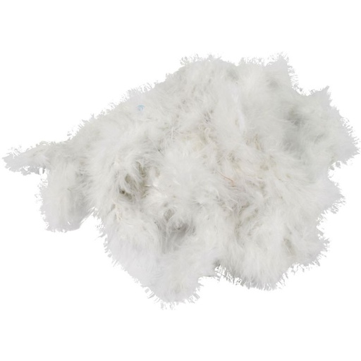 Creativ - Feather Boa - 20/30mm x 10m - white