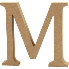 Creativ - Wooden Letter M - 13cm