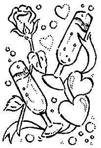 Wedding Tag - Traditional Wood Mounted Stamp