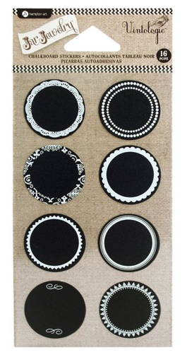 Hampton Art - Chalkboard Stickers - Circles