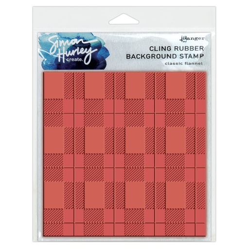 Simon Hurley - Classic Flannel stamp (6"x6")