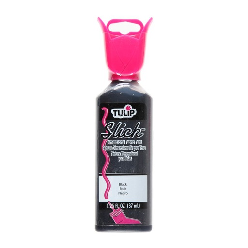Tulip Slick Black Dimensional Fabric Paint - 1.25oz