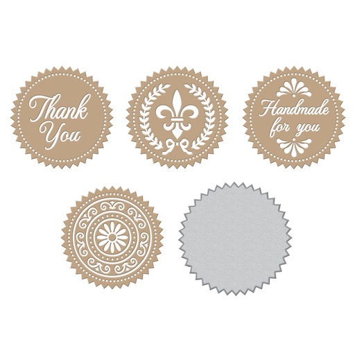Spellbinders Glimmer Plate - Elegant Foil Seals  