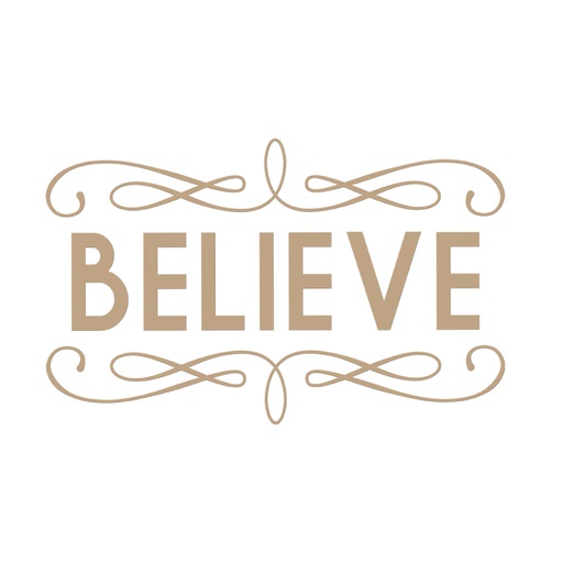 Spellbinders Glimmer Plate - Believe Holiday 