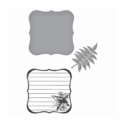 Spellbinders Stamp & Die Set - A Birdie Told Me