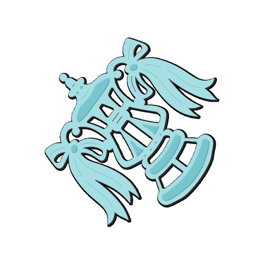 Sweet Dixie Trophy die set