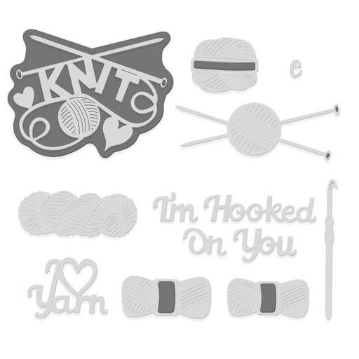 Sweet Dixie Knitting & Crocheting Accessories die set