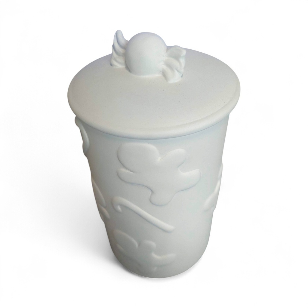 Gingerbread Canister with lid (Carton of 6)