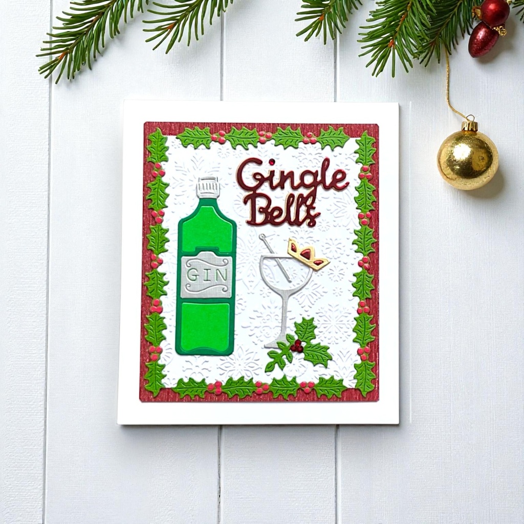 Sweet Dixie Gin-gle Bells die set