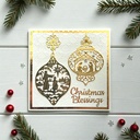 Sweet Dixie Nativity Bauble die set