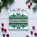 Sweet Dixie Fancy Holly Edger die set