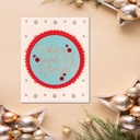 Spellbinders - Making Spirits Bright Holiday Glimmer Plate