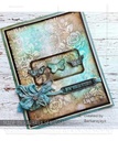 Tim Holtz Mixed-Media Stamps & Stencil Set - Papillon