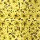 Ciao Bella Paper - Sparkling Christmas Deluxe Gold Paper (6"x6")