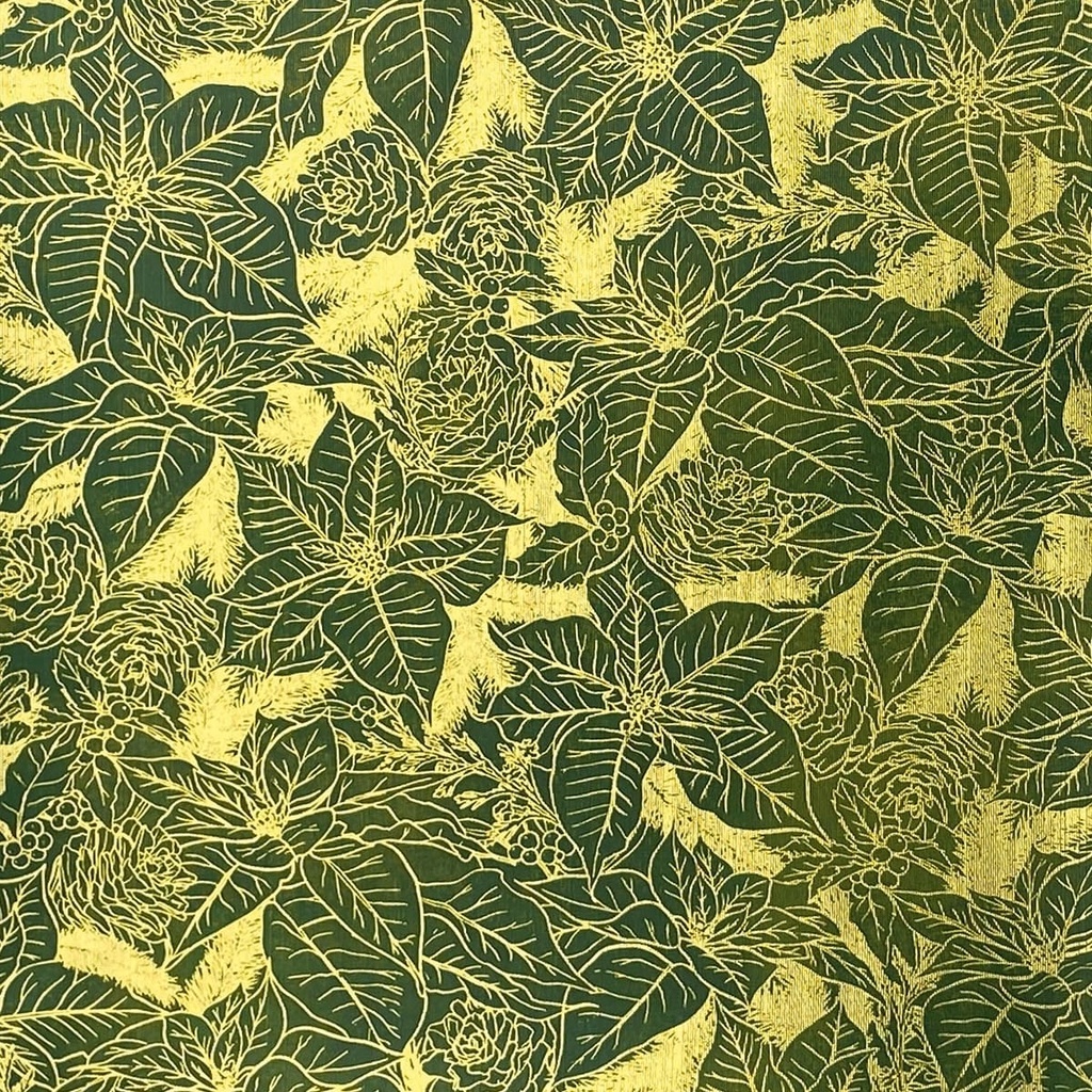 Ciao Bella Paper - Sparkling Christmas Deluxe Gold Paper (6"x6")