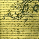 Ciao Bella Paper - Sparkling Christmas Deluxe Gold Paper (6"x6")