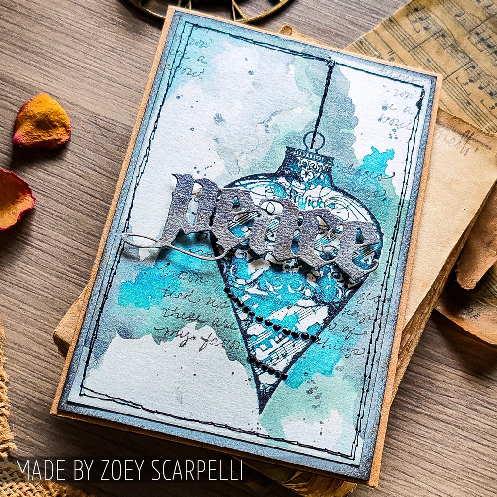 Tim Holtz - Stampers Anonymous Cling Stamps -Classics #10