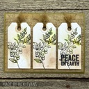 Tim Holtz Mixed-Media Stamps & Stencil Set - Sketchy Greenery