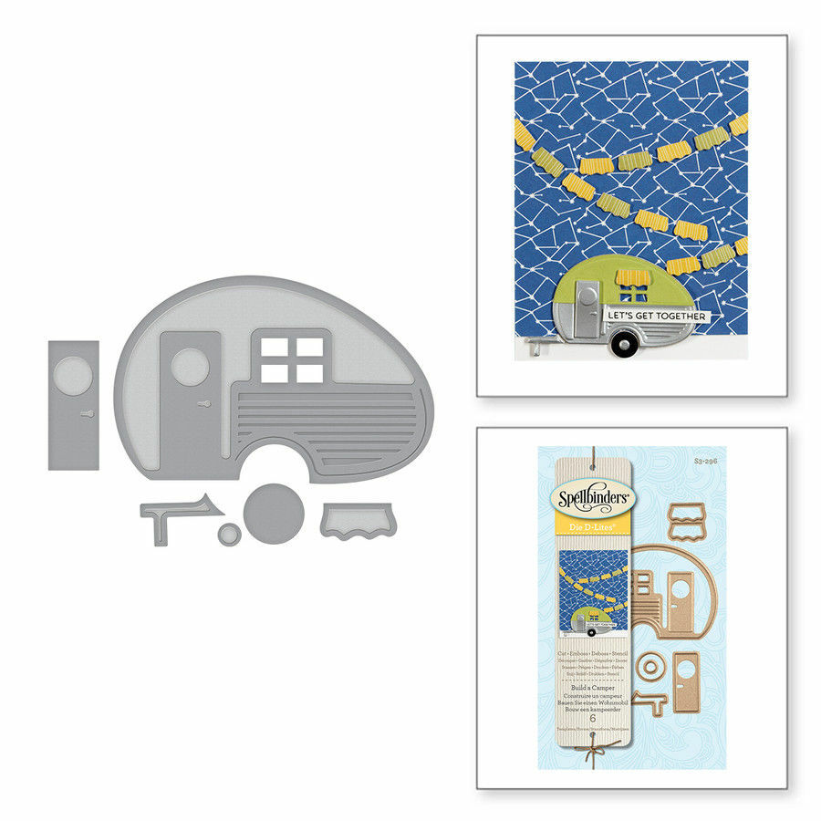 Spellbinders Die D-Lites - Build a Camper