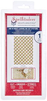 Spellbinders Shapeabilities - Crisscross Expandable Patterns Die