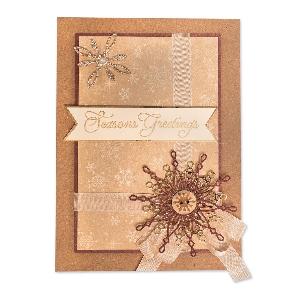 Yuletide Snowflakes Etched Dies