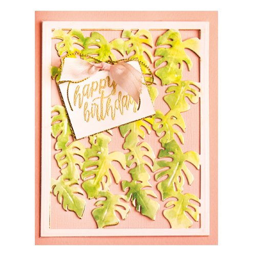 Spellbinders Card Creator - A2 Monstera Leaf 