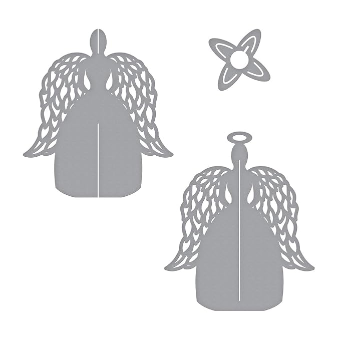 Spellbinders 3D Angel Ornament Etched Dies