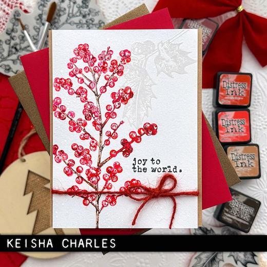 Tim Holtz - Stampers Anonymous Cling Stamps - Forest Floor 2