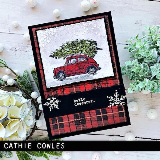 Tim Holtz - Stampers Anonymous Cling Stamps - Home For Christmas