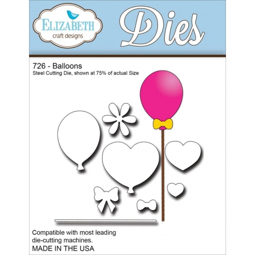 Elizabeth Craft Designs – Balloons Die Set