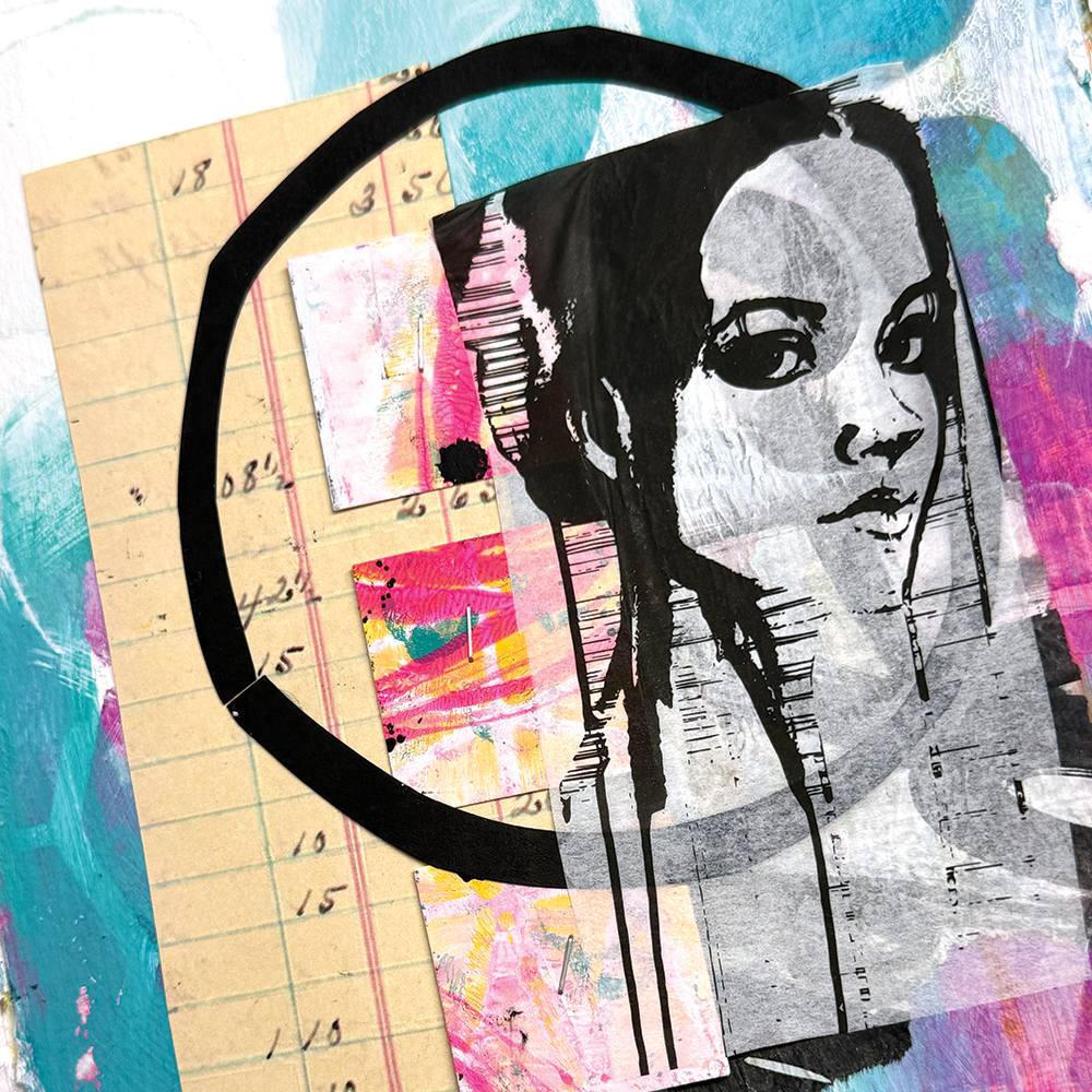 Dina Wakley MEdia Collage Paper -  Photo Transfers