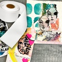 Dina Wakley MEdia Sticky Back Canvas Tape (1.5")