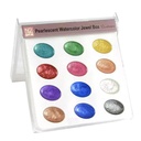 Kuretake Pearlescent Watercolour Jewel Box Paints - 12 colour palette