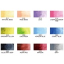 Kuretake Gansai Tambi 12 Colour - Set 2